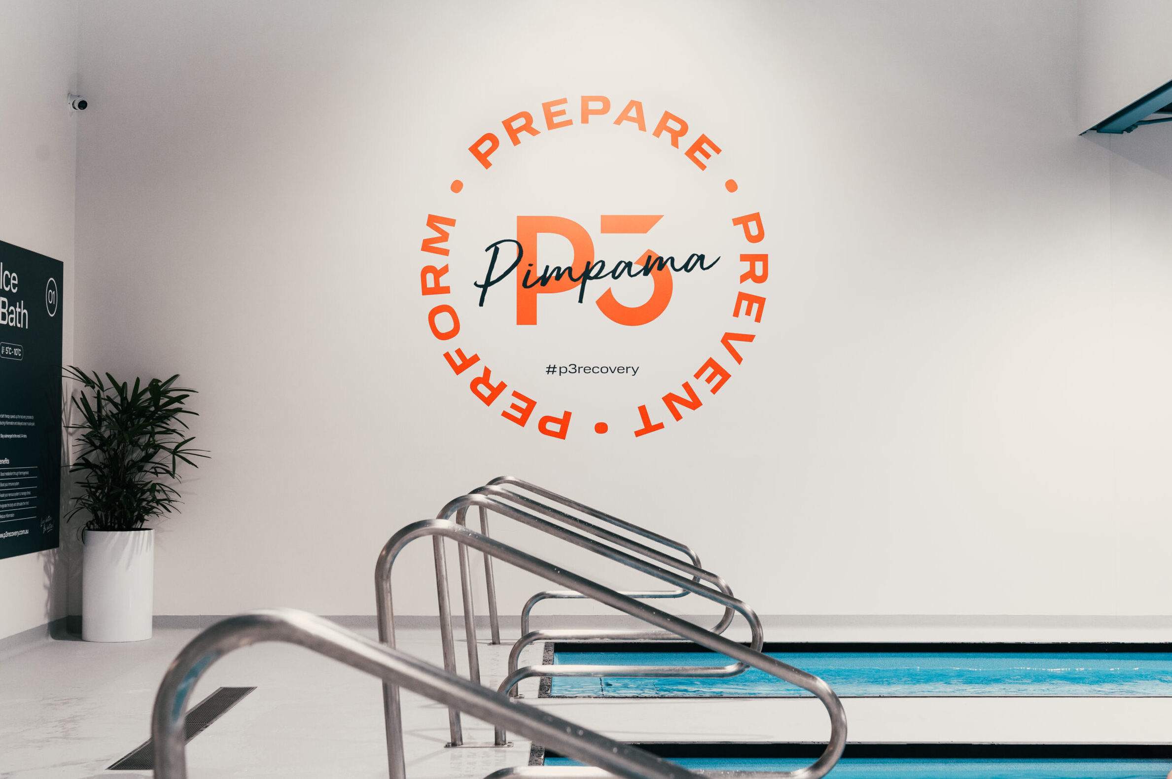 P3 Pimpama Pools and Local sign