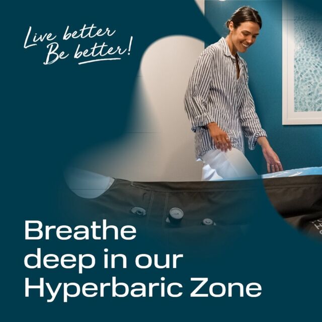 Unlocking the Healing Power of Hyperbaric Oxygen Therapy! 🌬️

Experience the rejuvenating power of pure oxygen as it nourishes every cell and boosts your body’s natural healing process. From faster recovery to enhanced brain function, this therapy has incredible benefits! 🙌💪

💨 Increased oxygen delivery to tissues
💤 Improved sleep patterns
🌡️ Accelerated wound healing
🧠 Enhanced cognitive performance
🌬️ Reduced inflammation
🏋️‍♂️ Enhanced athletic performance

Take a deep breath and let the healing begin! 

Book a session in our Hyperbaric Oxygen Chamber coming soon via the P3 app or head to our website for more info 🙌🏼