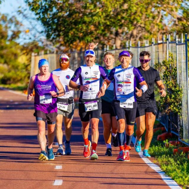😱This Father and Son combo are running 7 marathons in 7 states around Australia this week. 🏃🏽‍♂️ ✈️ 🏃🏽‍♂️ ✈️ 

Today, Brian and Mark Upton completed Day 2 in Adelaide. 

Perth ☑️ 
Adelaide ☑️ 

Up next 👇🏻

Melbourne 
Launceston 
Canberra 
Sydney 
Gold Coast 

@777marathon @brianuppy_ @2uppystri @mark.upton6