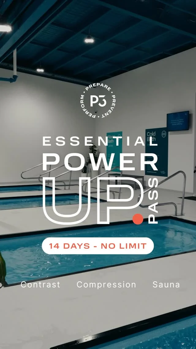 Start your recovery journey today with our Power Up Pass. Get unlimited access to saunas, contrast therapy, and recovery boots for just $49.

And if you join our Essential Membership within 7 days and score 2 weeks FREE. 🥵💪🏼🔥