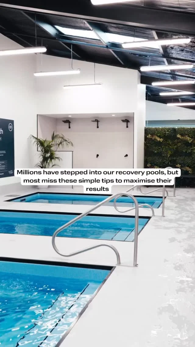 Our key tips 

🧊Structured breathing will be the single most important thing to do in the pools program. 

🧊Your recovery like you do the rest of your training. 

🧊Finish on hot if you want a life changing sleep 

🧊Finish on cold if you want laser like focus 

Don’t overdo it 5 to 15 minutes is all you need for benefits