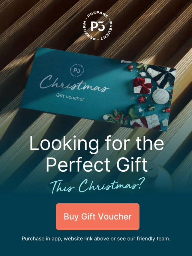 Give the gift of Wellness for CHRISTMAS 🎅🎄 our Christmas Gift Vouchers are now available in centre or can be purchased online or via our P3 App!
