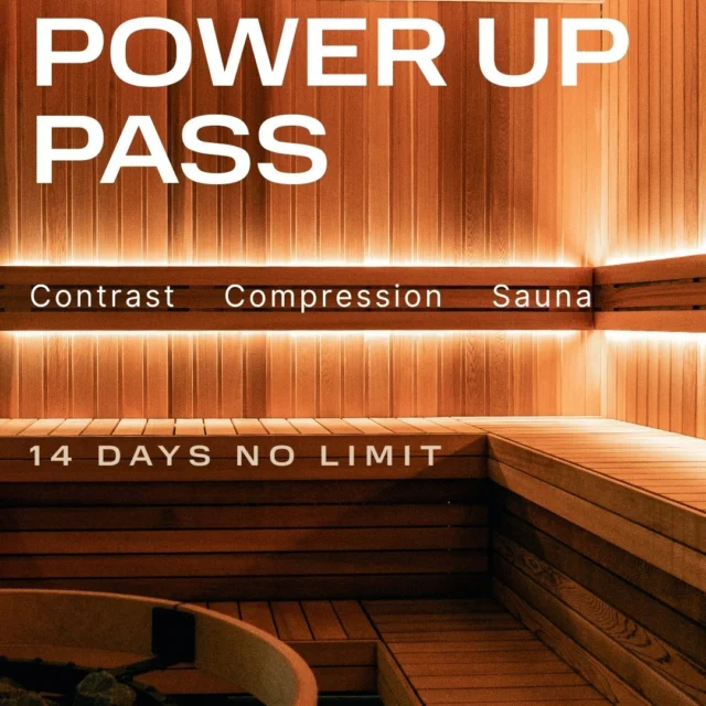 The Essential Power Up Pass🔥

Trial our most in-demand recovery services with 14 days of unlimited access, including:
- Contrast Therapy 
- Compression Therapy 
- Infrared Sauna
- Traditional Sauna

Designed for first-timers who want to experience recovery done right. Plus, continue with our Essential Membership within 7 days and enjoy 2 weeks FREE. 

A simple way to reset, recharge, and feel the difference💪🏼

Limited to new customers. 

One time offer. 

#P3Bayside #P3Recovery #Wellness #recovery #Longevity