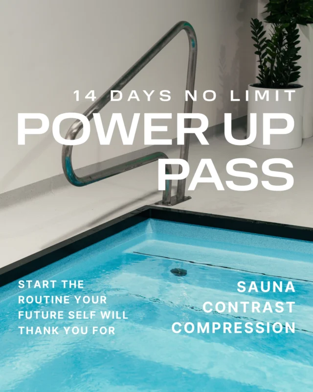 Power-Up Pass ⚡️

Try recovery the P3 way with 14 days of unlimited access to our most in-demand services:
• Contrast Therapy
• Compression Therapy
• Infrared Sauna
• Traditional Sauna

Perfect for first-timers who want to feel what proper recovery really does for the body.

Love it? Continue with our Essential Membership within 7 days and your first 2 weeks are FREE.

Limited to new customers. One-time offer.
🔗 Click link in bio

#P3Richmond #Wellness #Recovery #LiveBetterBeBetter TrainRecoverThrive