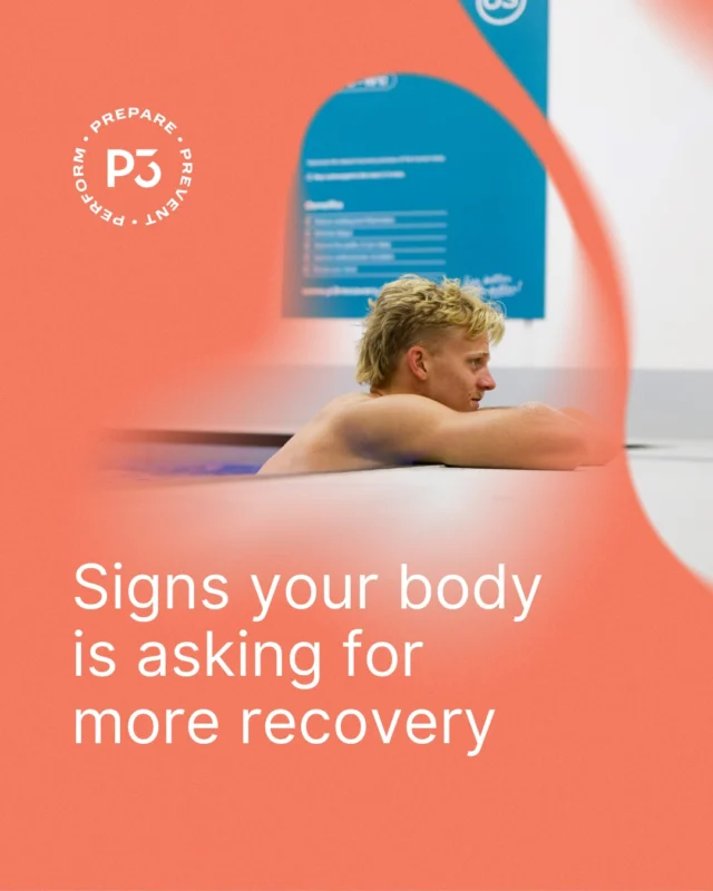 Recovery isn’t just for athletes, and it’s more than taking rest days. 

Everyday stress — from work, training, poor sleep, or life in general — puts pressure on your body. Recovery helps your body adapt, reset, and handle both physical and mental stress.

Your body gives signals long before burnout or injury hits.

Constant soreness, low energy, trouble switching off, or feeling flat? These are often signs your recovery isn’t matching your training or your lifestyle.

Recovery isn’t just for athletes — work stress, poor sleep, and daily life all add load too. 
The goal isn’t to do more. It’s to recover more consistently.
Listen early. Recover smarter.

🔗 Tap the link in bio to make recovery part of your routine at P3 Recovery Geelong.

#RecoveryRoutine #P3Recovery #GeelongWellness #geelongsauna