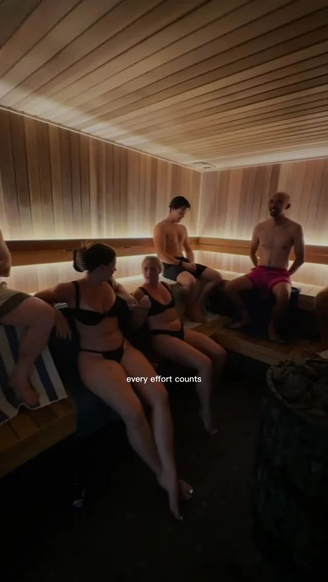 A 15 min sauna or a 1 min ice bath or 10 mins of red light therapy. 

It’s the little things that help you long term. 

What you do today matters 🙂