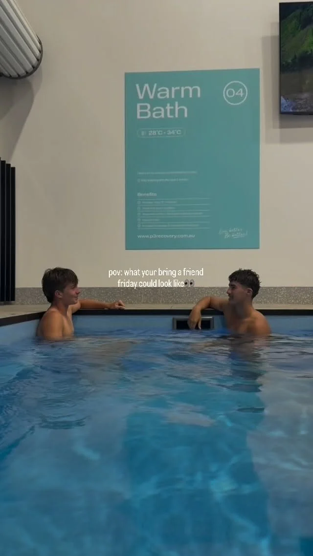 don’t forget what day tomorrow is👀👀
bring a friend for free for any member tomorrow and for every Friday of February!! look forward to seeing you and a friend tomorrow🔥🧊👀🥳
#friyay #bringafriendfriday #p3labrador #p3recovery #icebath