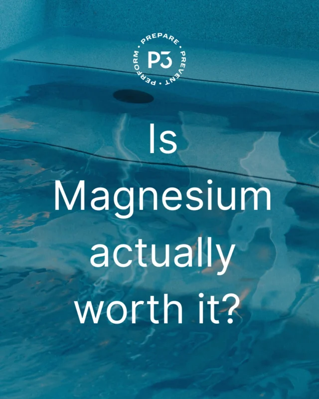 We back what works and @pillarperformance_  Triple Magnesium delivers.
Reduce cramps, boost sleep quality, and support recovery from the inside out. #recovery #magnesium #p3recovery