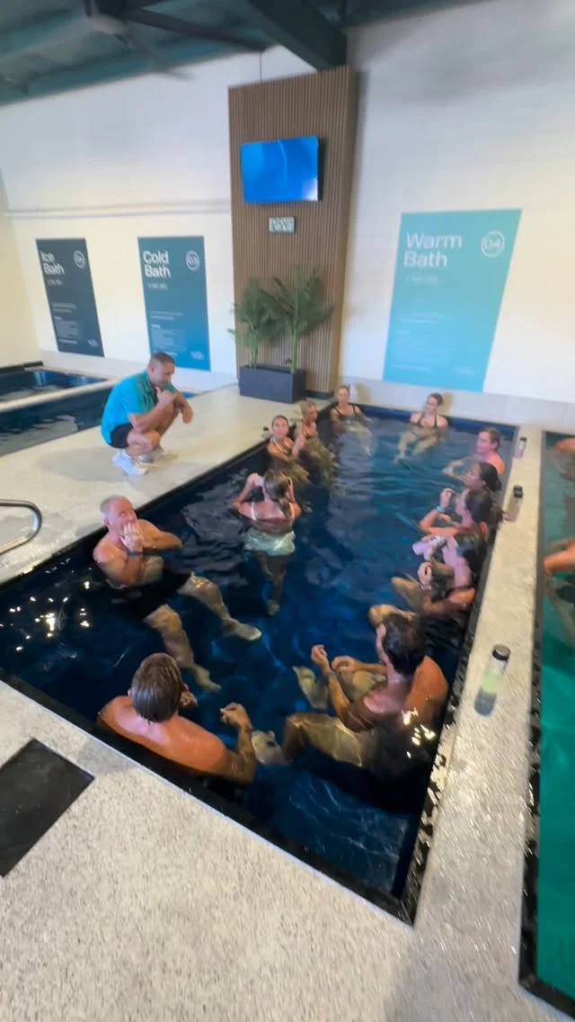 Some tips from @janoahvankekem for moving from sauna into ice and cold. 

Combining Sauna and Hot and Cold pools is a great way that members walk out feeling refreshed.