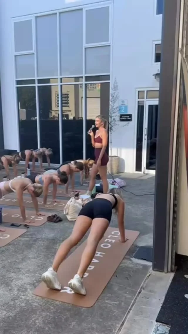 Mornings with @kivawellness and @houseofmotion_pilates 

Pilates, sauna, ice baths, compression and a bunch of incredible humans