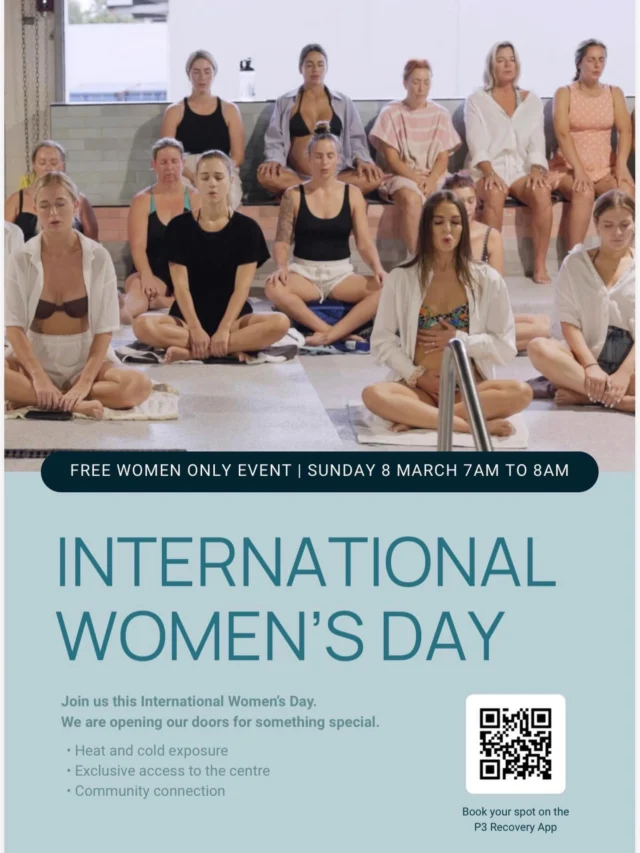 International Women’s Day 💜 

Join us on Sunday 8th of March from 7am to 8am for a session exclusive to the women in our community. One hour of uninterrupted pool time reserved only for women. 

Simple Idea. Important Impact💜 
#internationalwomensday