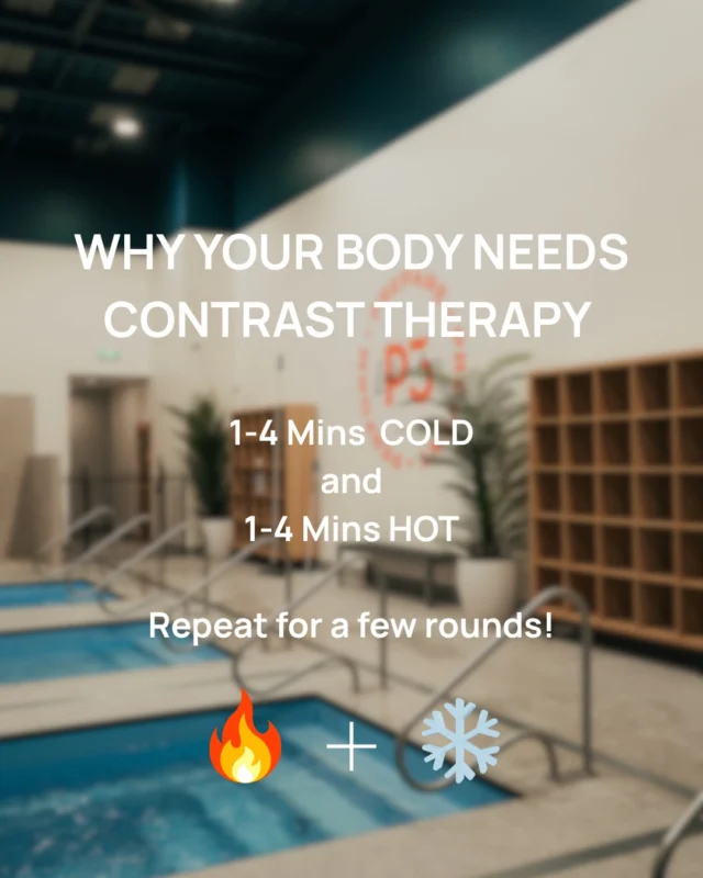 🔥+ 🧊 Why your body needs Contrast Therapy… 
Hot and Cold water immersion boosts circulation, reduce inflammation and speeds up muscles recovery!