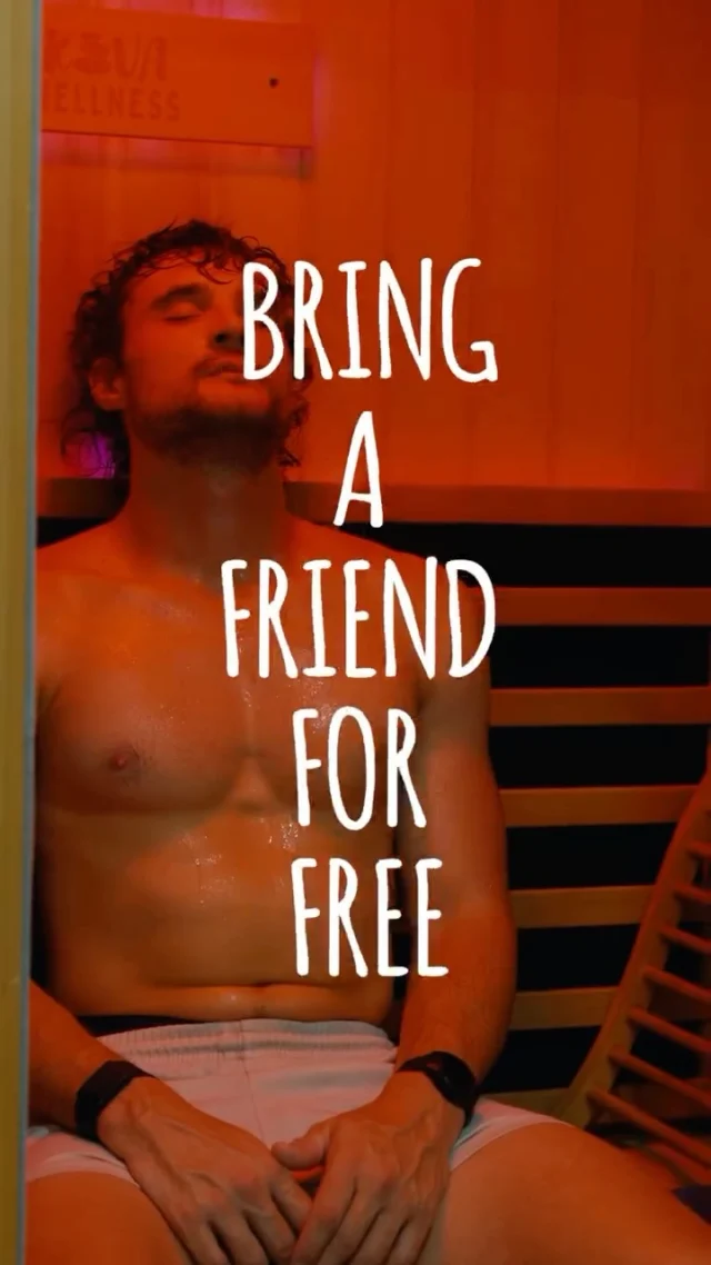 APRIL PERK 🔥

Members, this one’s for you…

Bring a friend FREE all month in April to hit the infrared sauna + pools with you.

Move, recover, unwind — together.

Share or tag a friend that you would love to bring this April!

*promotion exclusive to members only, one visit limit per friend, and not valid for individuals on intro offers