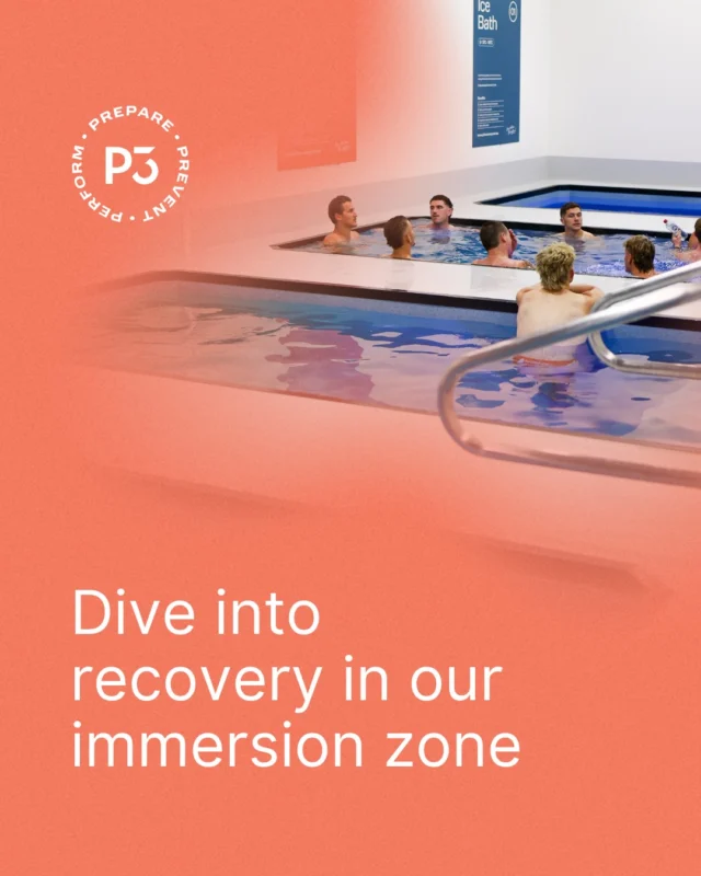 Dive into recovery in our Immersion Zone 💧

If you’re feeling flat, sore, run down or not sleeping properly… your body’s asking for better recovery.

Ice baths ❄️ reduce inflammation + speed up recovery Heat 🔥 improves circulation + helps you unwind

Recovery isn’t extra—it’s essential.

Try our Recovery Starter Stack
 $69 unlimited for 10 days 🔥

Book your first session through our P3 App - otherwise give us a call and come in!