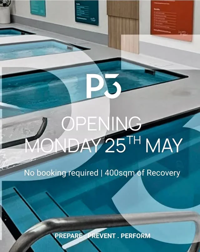 P3 Recovery Shellharbour officially opens May 25! 🎉

We are excited to bring state of the art, science-backed recovery therapies to the community, all under one roof.

From recovery and performance, to stress relief, mental wellbeing, relaxation, sleep, and overall health, P3 Recovery has been built to help people feel, move, and live better.

The ultimate high-end recovery centre in Shellharbour.
Affordable and inclusive recovery for all.

Foundation Memberships are almost gone.
Limited spots remaining before opening.

Secure yours now - click on the link in our bio.

#recovery #wellbeing #therapy #health wellness