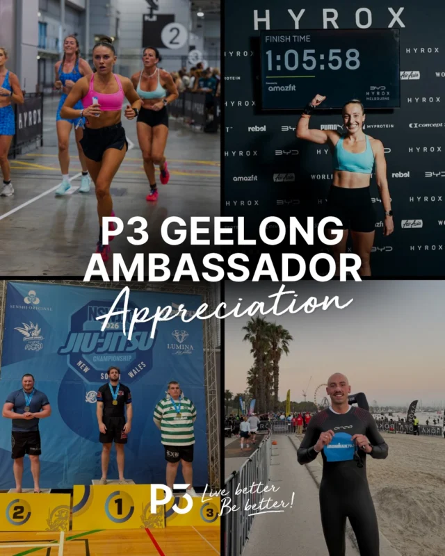 Shout out to our incredible ambassadors achieving big things 🙌💙

We are so proud to have these legends representing P3 — on and off the field, in and out of the facility.

If you see them around, give them some love 🤝

Want to be part of the P3 community? Come in and experience it for yourself 👇

📲 Download the P3 app and book your session today — link in bio.

📍 P3 Recovery Geelong

#p3recovery #geelongcommunity #p3geelong #ambassador #geelongrecovery