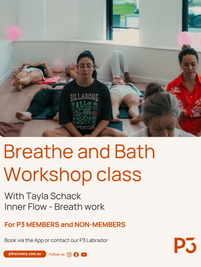 Book in for this Sunday! 7am at P3 Labrador! For all Members and non-members 🤩 Book vis our App or contact P3 Labrador!