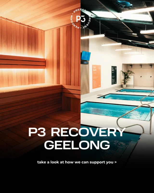 Everything we offer at P3 Geelong — and why it works 🙌🏼

We’re not just a sauna. We’re not just an ice bath. We’re a full recovery facility designed to help you feel, function and perform at your best 💪🏽

Here’s a breakdown of every modality we offer and the benefits behind each one 👇🏼

🔥 Infrared Sauna — deep muscle relaxation, improved circulation, detoxification, better sleep
❄️ Contrast Pools — reduce inflammation, speed up recovery, boost energy and alertness
🦵 Compression Boots — flush out lactic acid, reduce swelling, improve circulation
🫁 Hyperbaric Oxygen Chamber — flood your body with oxygen, support tissue repair, reduce inflammation, enhance mental clarity

The best part? You can access ALL of this with our Recovery Starter Stack.

⚡ $69 · 10 days unlimited · Everything included ⚡

📲 Tap the link in our bio to get started.

📍 P3 Recovery Geelong

#p3recovery #geelongrecovery #contrasttherapy #infraredsauna #hyperbaricchamber