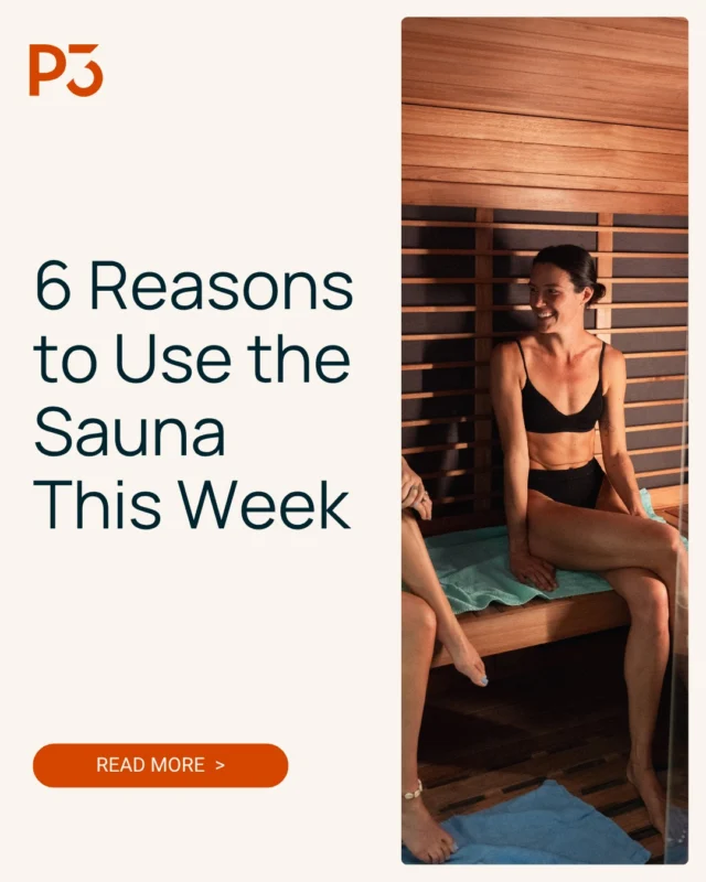 6 reasons to get into the sauna this winter 🔥

The infrared sauna at P3 Geelong is available now as part of the Winter Casual Pass 👇

Use code **WINPROMO** — single visit, two modalities, zero commitment.

👉 Tap the link in bio and download the P3 App ➡️ apply the code & book!

📍 P3 Recovery Geelong

#p3recovery #infraredsauna #geelongwellness #winterwellness #saunabenefits