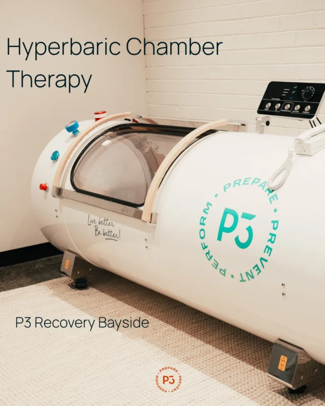 Curious about Hyperbaric Oxygen Therapy?

Our hyperbaric chamber is designed to support recovery and overall wellness by delivering oxygen in a pressurised environment. Many people use HBOT to help support recovery, energy, performance, and general wellbeing.
If you’ve been interested in learning more, chat to our team in-studio or send us a DM with “hyperbaric” and we’ll walk you through everything you need to know. 🤍