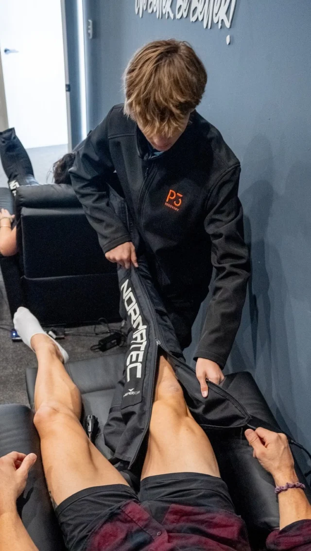 Recovery That Works From The Ground Up 🦵⚡️

The Normatec Compression Therapy is designed to support and enhance your body’s natural circulation and lymphatic function through dynamic compression technology. By applying targeted pressure from the bottom up, it helps move fluid, reduce buildup, and support faster recovery.

Think of it as recovery with purpose, helping your body clear out what it no longer needs so you can feel lighter, fresher, and ready to perform again. Pair it with a massage gun session for the ultimate recovery combination.

🎥 Video: The benefits of Normatec dynamic air compression
Content: @hyperice

P3 Fremantle is opening soon!
Foundation 2 memberships are now live!
Click the link in bio to secure your spot.

.

#P3Fremantle #P3Recovery #Normatec #Recovery #Wellness