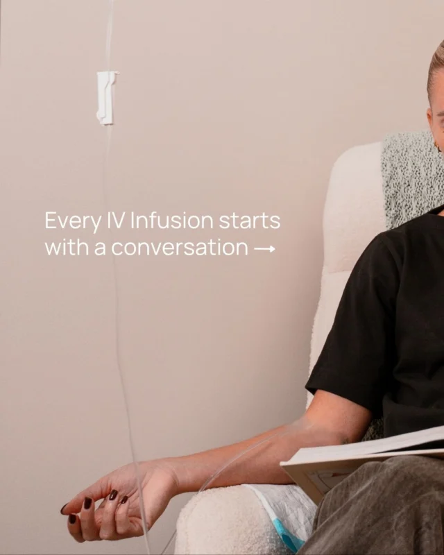 Not sure what to expect at your first IV Therapy session? It all starts with a comforting conversation with our qualified nurse 🧡

#P3Recovery #RecoveryCentre #TrainRecoverRepeat #IVTherapy