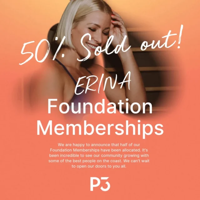 Half our founding community is already in. Are you?

Foundation Memberships are 50% sold out — and the people who've grabbed theirs aren't waiting around. They know what's coming, and they want in early.

Lock in your founding rate before it's gone. 🔗 Link in bio.