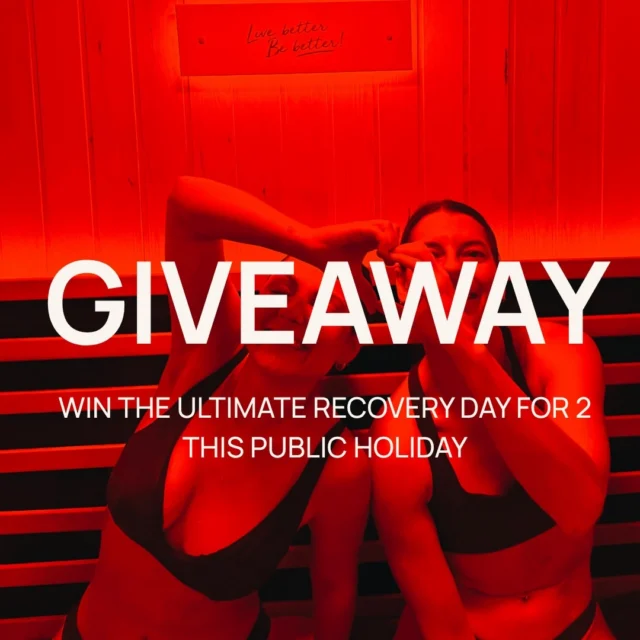 🎉 GIVEAWAY TIME 🎉

WIN THE ULTIMATE RECOVERY DAY FOR 2

We're giving one lucky winner and their favourite recovery partner the chance to experience everything P3 Recovery has to offer this Public Holiday Monday (8/6).

Contrast Pools, Infrared Sauna and Compression Therapy. Total Prize Value: $140

TO ENTER:
✅ Follow @p3recovery_winnellie
✅ Like this post
✅ Tag the friend you'd bring

Every friend tagged = an extra entry!

Important:
The winner and their guest must be available to attend on Monday 8 June. Winner announced Sunday 7 June at 5pm.

Tag your recovery partner below!

#P3Recovery #DarwinLife #giveaway #livebetterbebetter #darwinsauna