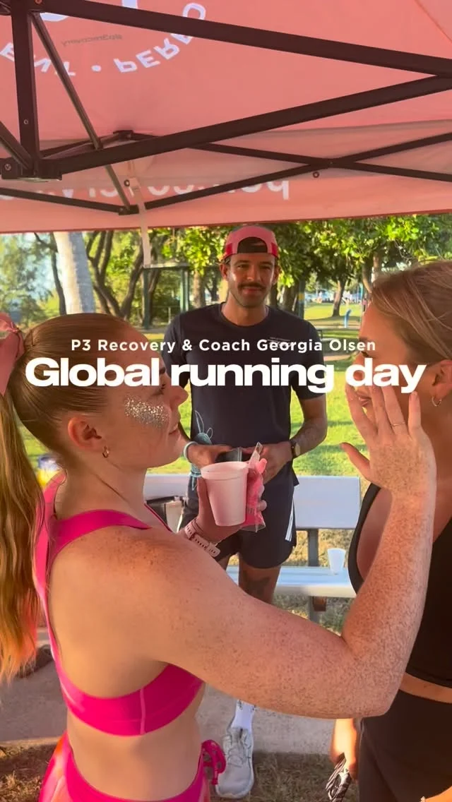 Nothing like a last minute event thrown together with @georgiakolsen (are we starting to get good at this?) 

Huge thanks to everyone that came for Global Running Day run. You turned up and so did that sunset 🌅 WOW! 

Community, movement, recovery and great vibes. What an afternoon! 

#p3recovery #communityevent #globalrunningday #livebetterbebetter