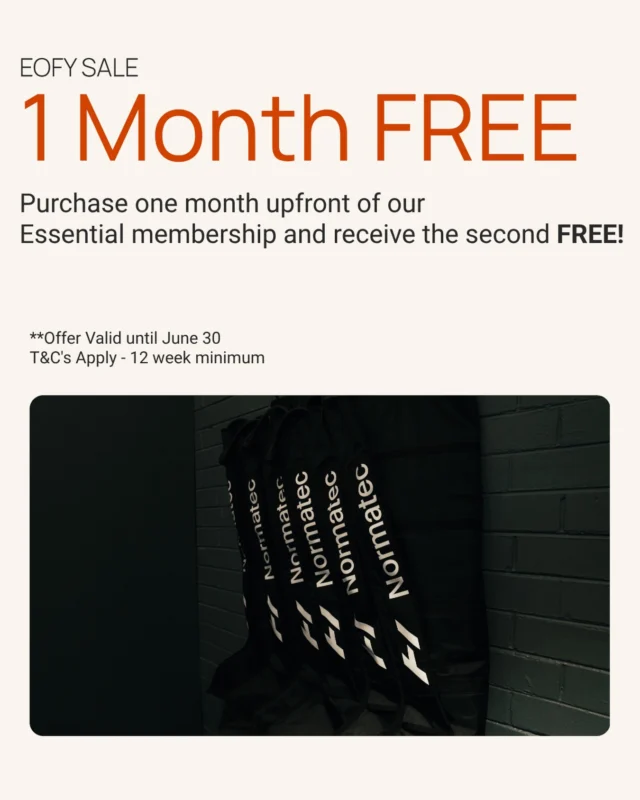 EOFY OFFER 🚨 Save $196 + Get Your 2nd Month FREE

Looking for the perfect time to prioritise your recovery, performance and wellbeing? Now’s your chance.

Sign up to our Essential Membership, pay for your first month upfront, and receive your second month completely FREE — saving you $196.

Enjoy unlimited access to:
❄️ Wet Therapy (Ice Baths & Hot Baths)
🔥 Traditional Sauna
✨ Infrared Sauna
💪 Compression Therapy

Whether you’re training hard, recovering from injury, or simply wanting to feel your best, our recovery facilities are here to help you move, perform and recover better.

📅 Offer ends June 30
📩 Message us “EOFY” to learn more or visit us in-store and our team will help you get started.

T&Cs apply. 12-week minimum term