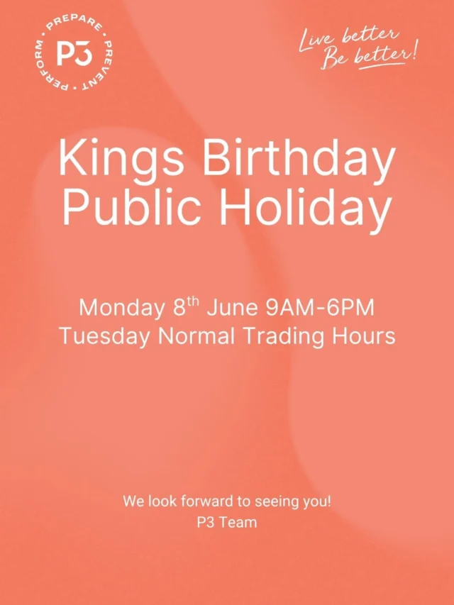 A friendly reminder tomorrow it’s the Kings Birthday! Operating hours will be 9am-6pm 😊