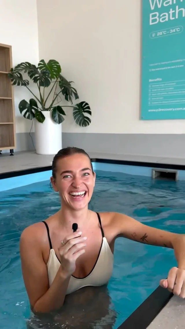 Disclaimer: she’s a proud member of team sauna, don’t let her scare you off the ice bath! 

Which team are you? Sauna or Icebath?

#p3recovery #infraredsauna #darwinicebaths #icebathtips