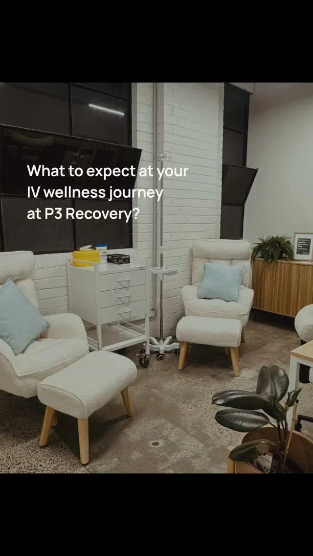 Thinking about IV?? Winter is the perfect time to take the next step!

Here's what to expect when you come in and see our in house nurse Diana at @p3recovery_richmond
