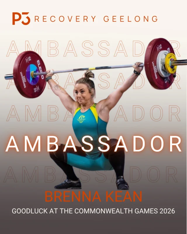 GOOD LUCK to P3 Geelong Ambassador @brennakean at the Commonwealth Games in Glasgow! 🇦🇺 🥇

Brenna will be competing in the women’s 53kg events and has previously represented Australia in Birmingham 2022. 

Let’s go Brenna! 💪

#p3recovery 
#p3 
#p3ambassador 
#p3geelong
@p3recovery_hq